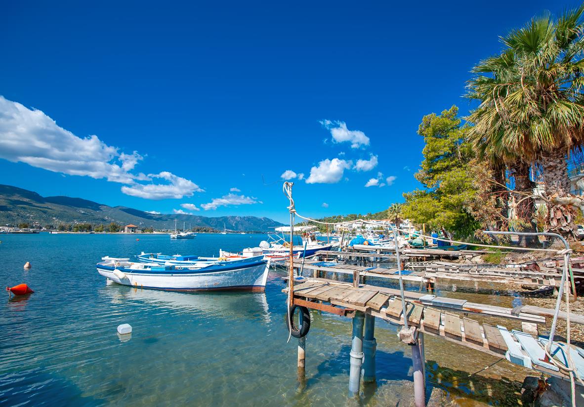 Fischerboote auf Poros