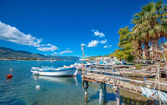 Fischerboote auf Poros
