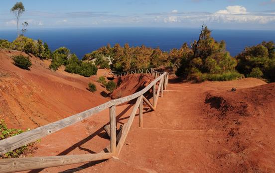 Meerblick von Roque de Los Muchachos