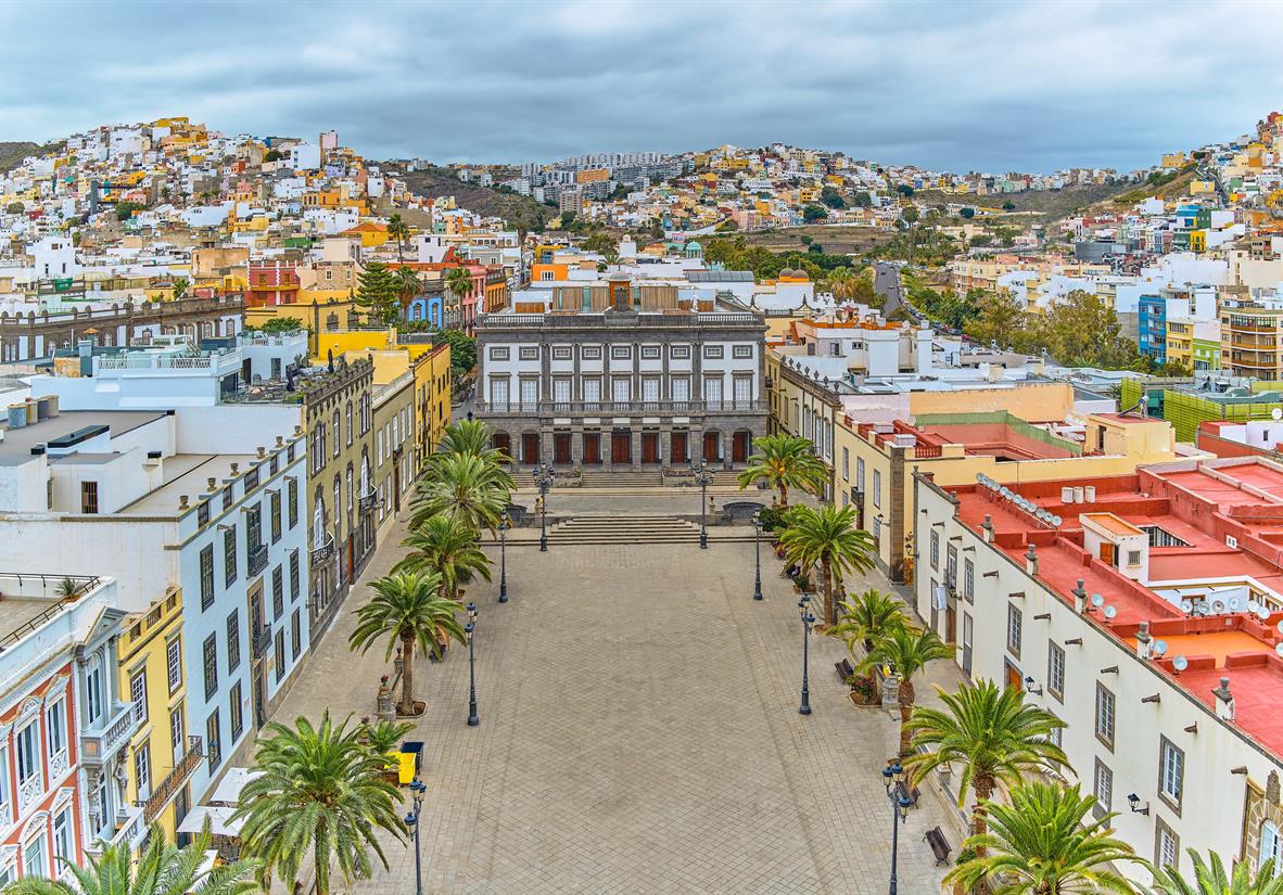 Das farbenfrohe Las Palmas