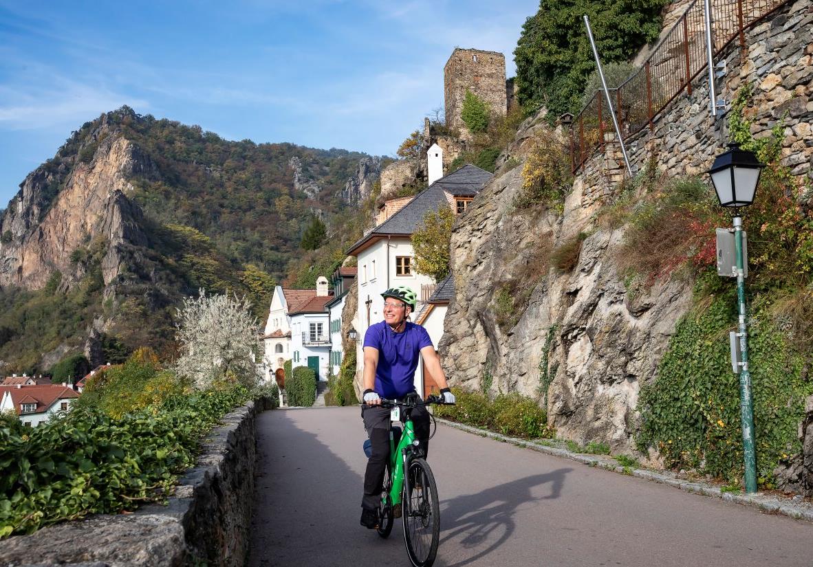 Cycling through the Wachau Valley