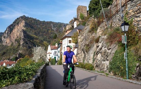 Cycling through the Wachau Valley