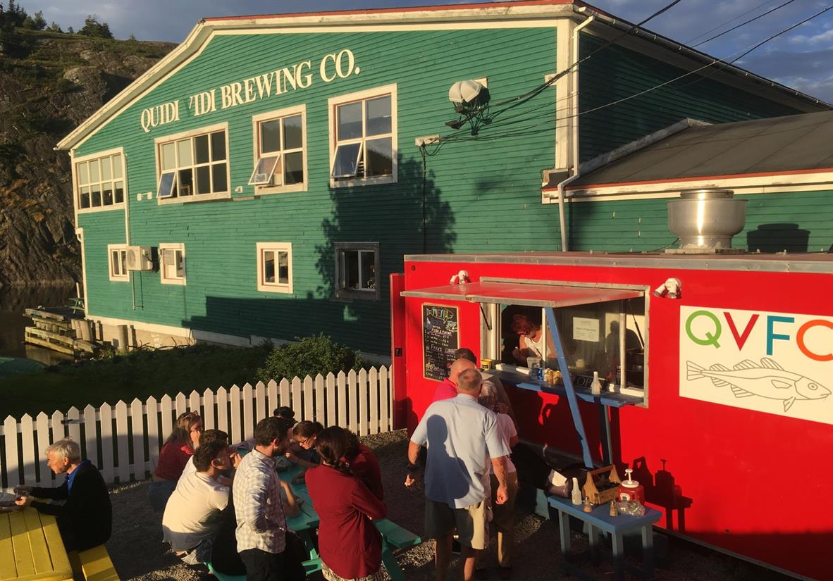 Relax with a pint of iceberg beer at day's end