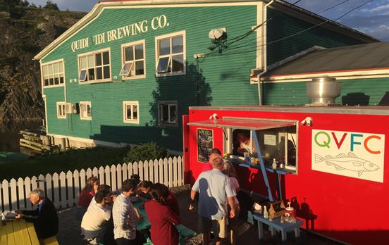 Relax with a pint of iceberg beer at day's end