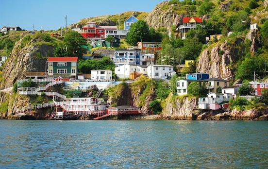 Walk through colorful seaside communities