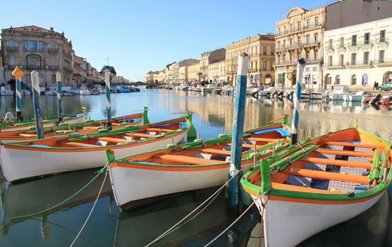 The port city of Sete