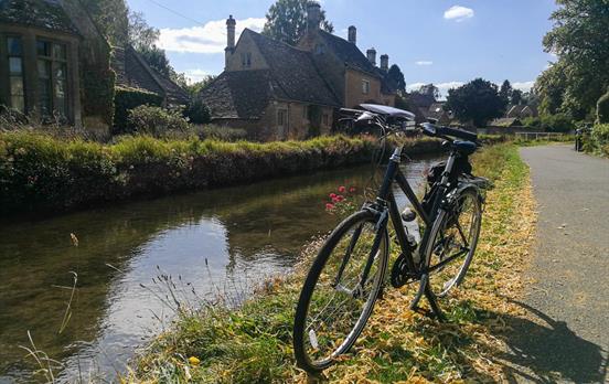 Riverside in Bourton-on-the-water