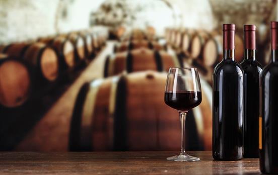 Bordeaux wine cellar