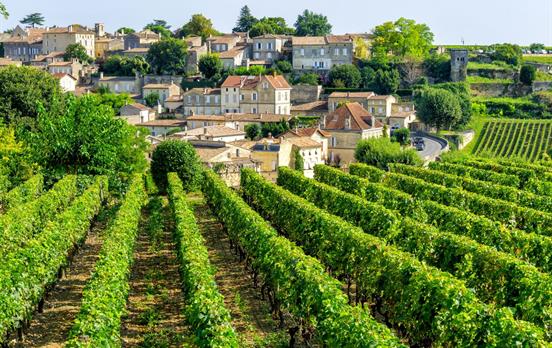 The medieval city of Saint-Emilion