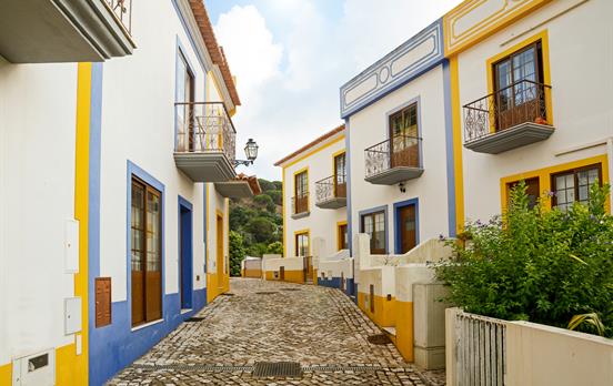 Colourful streets of Silves