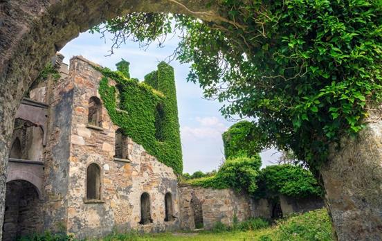 Die Ruine Clifden Castle