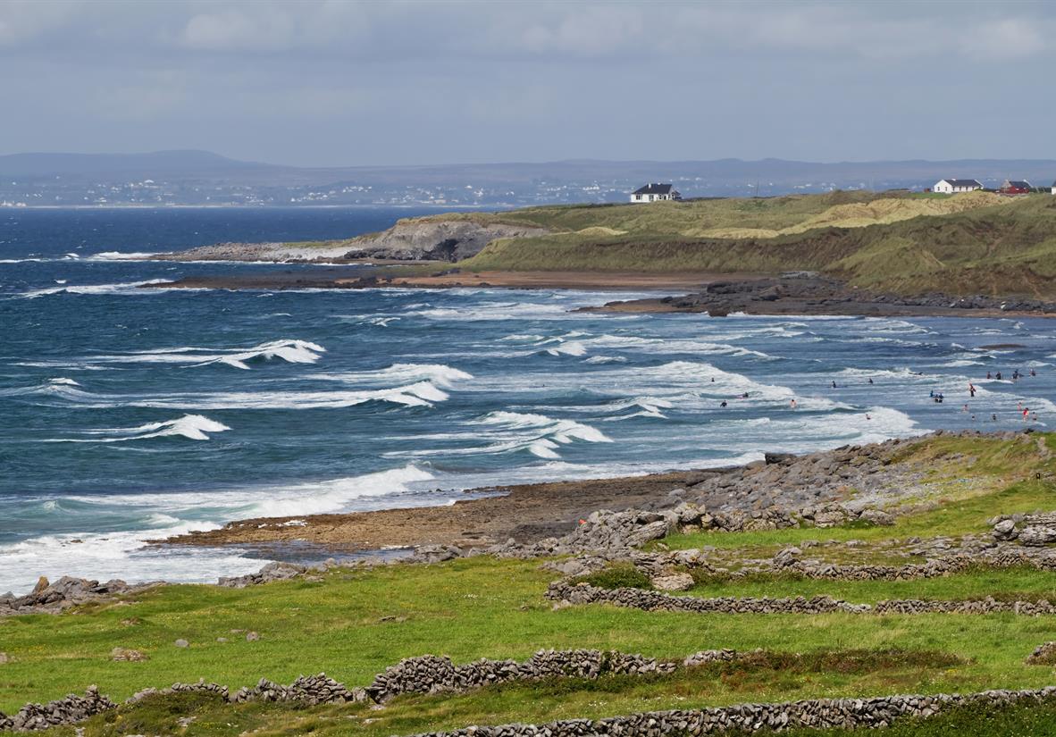 Fanore Beach am Atlantik