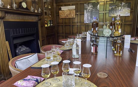 Whisky Tasting in der Aberlour Distillery
