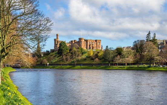 Inverness Castle and the River Ness