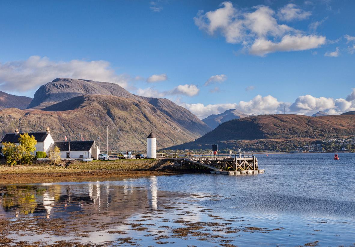 Loch Linnhe, Fort William und Ben Nevis