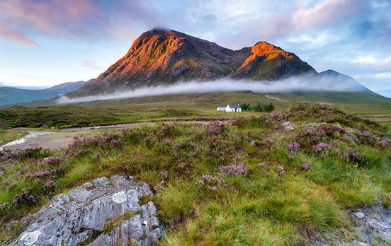 Atmospheric valley of Glencoe