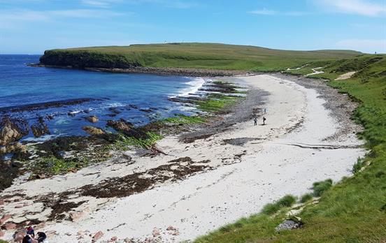 White beaches on the west coast