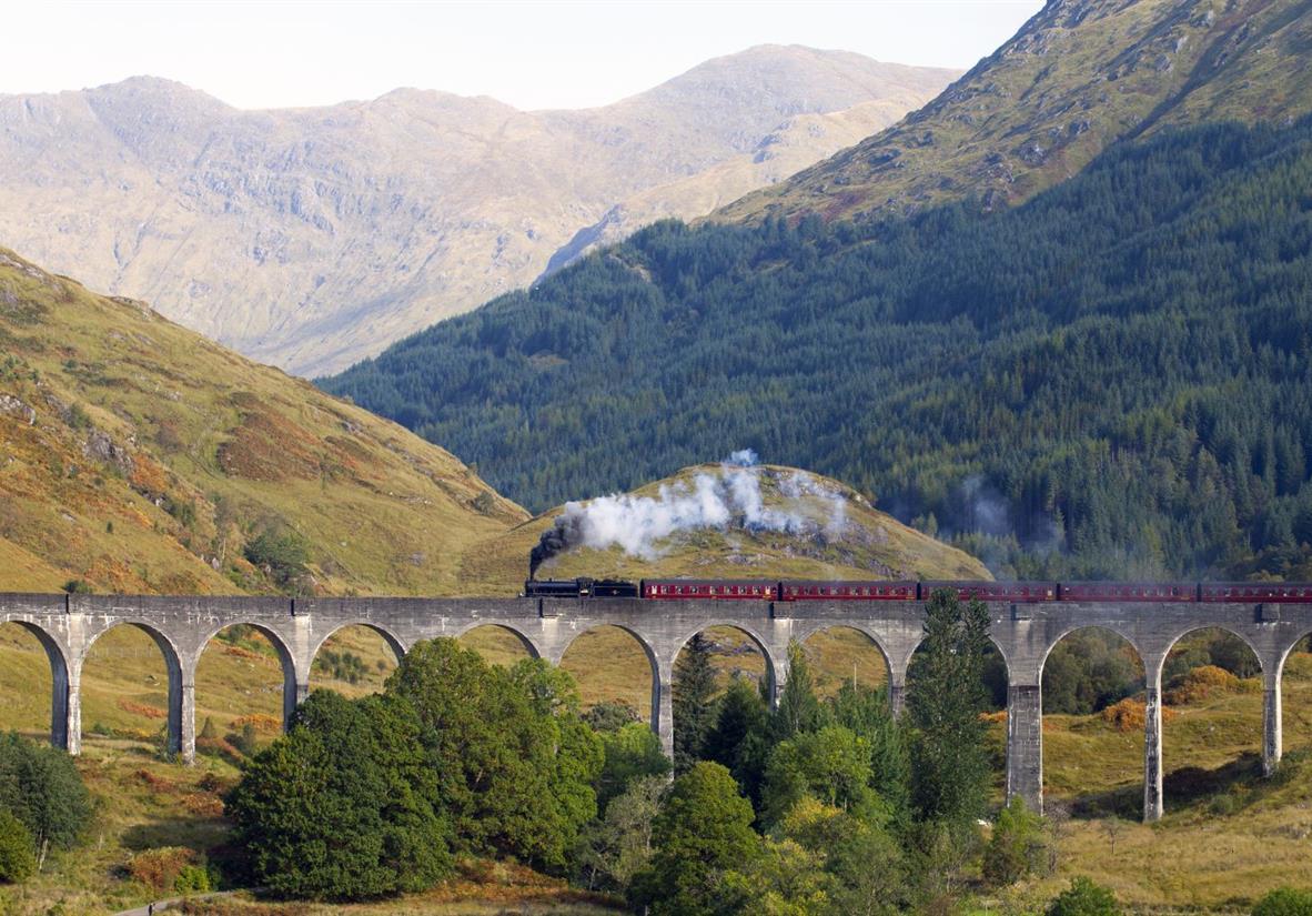 The "Harry Potter" Steam Train