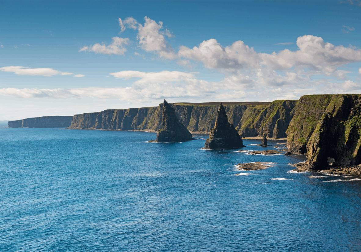 Felsformationen am Duncansby Head