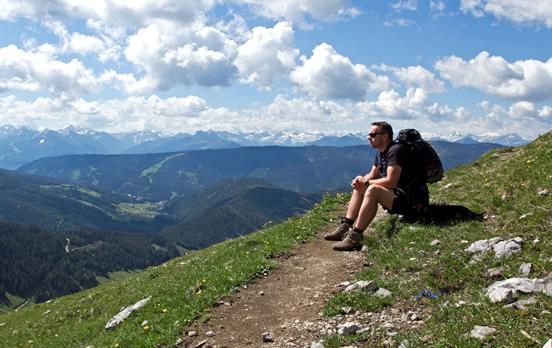 Pause am Panoramaweg