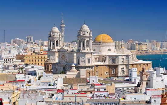 The magnificent catherdral of Cadiz