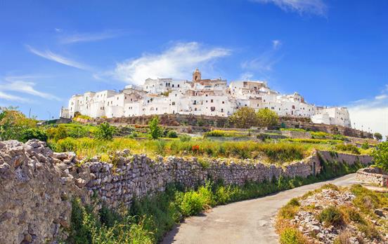 The magnificent white city of Ostuni