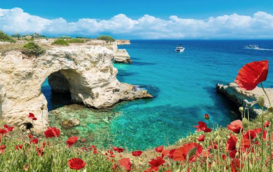 Torre Sant'Andrea sea stacks near Otranto