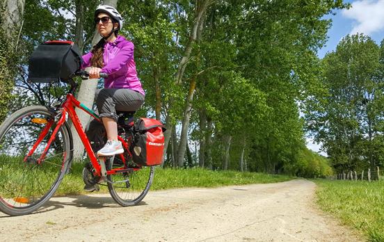 Gentle pedalling along the Loire River Cycle Path