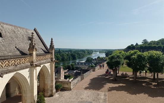 Amboise view from the castle