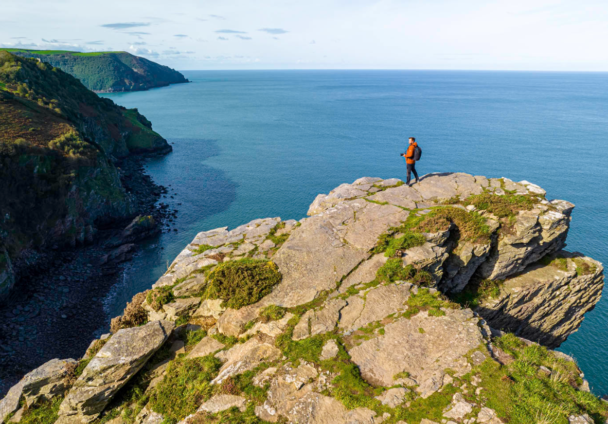 Valley of Rocks im Exmoor Nationalpark