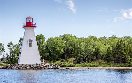 Discover lighthouses, antique shops or goat farms