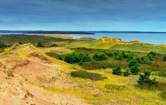 Prince Edward Island sand dunes