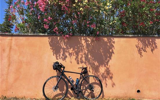 Pre-ride picture as you set off from Avignon