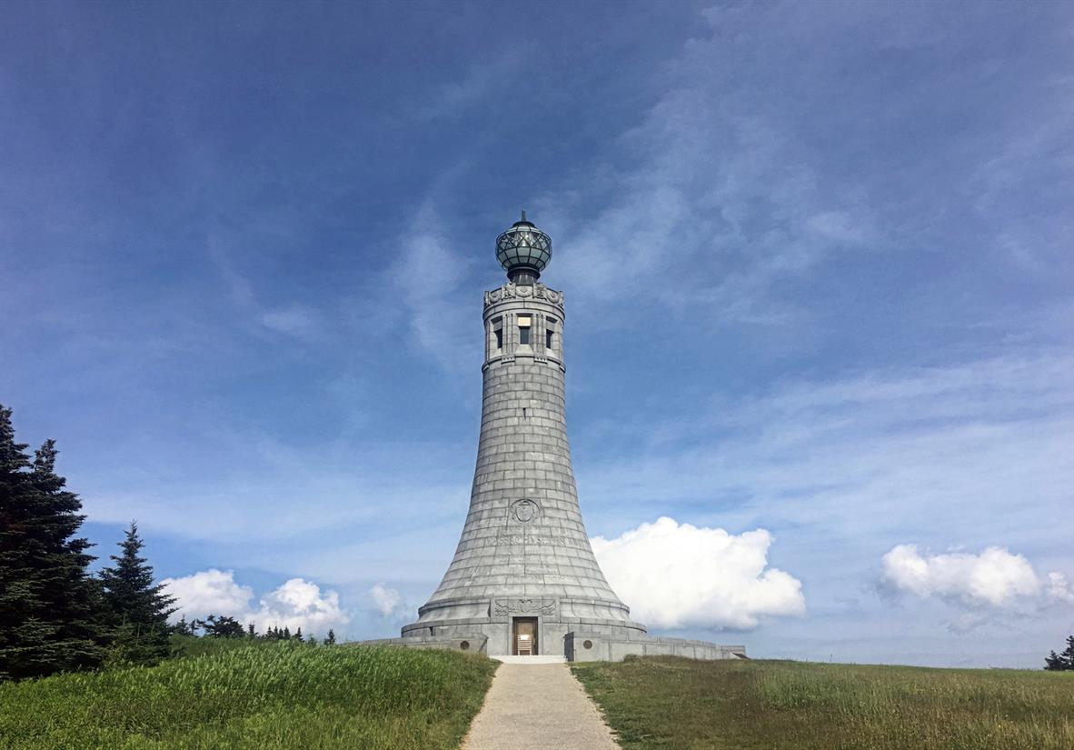 The highest point in Massachusetts, Mount Greylock
