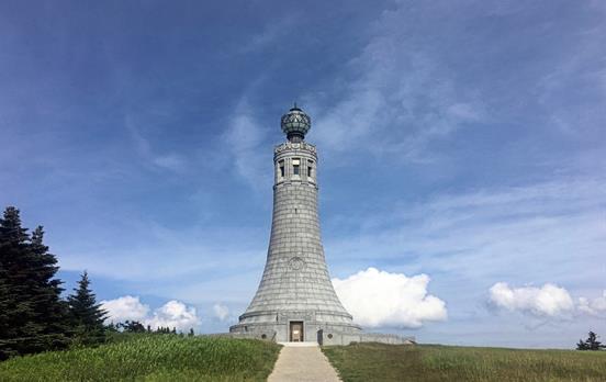 The highest point in Massachusetts, Mount Greylock