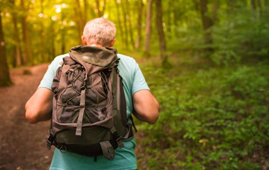 Hike between your accommodations