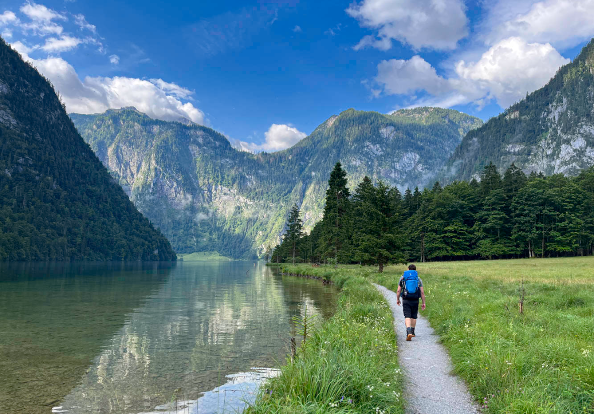 Start bei St. Bartholomä am Königssee