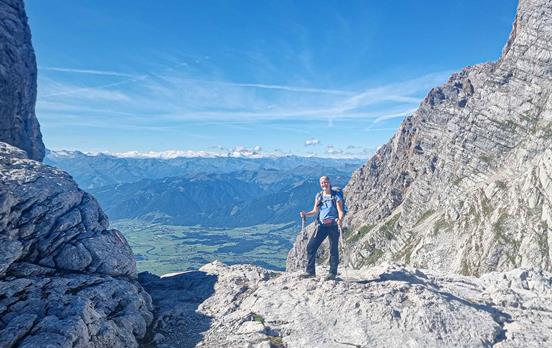 Ausblick auf die Hohen Tauern