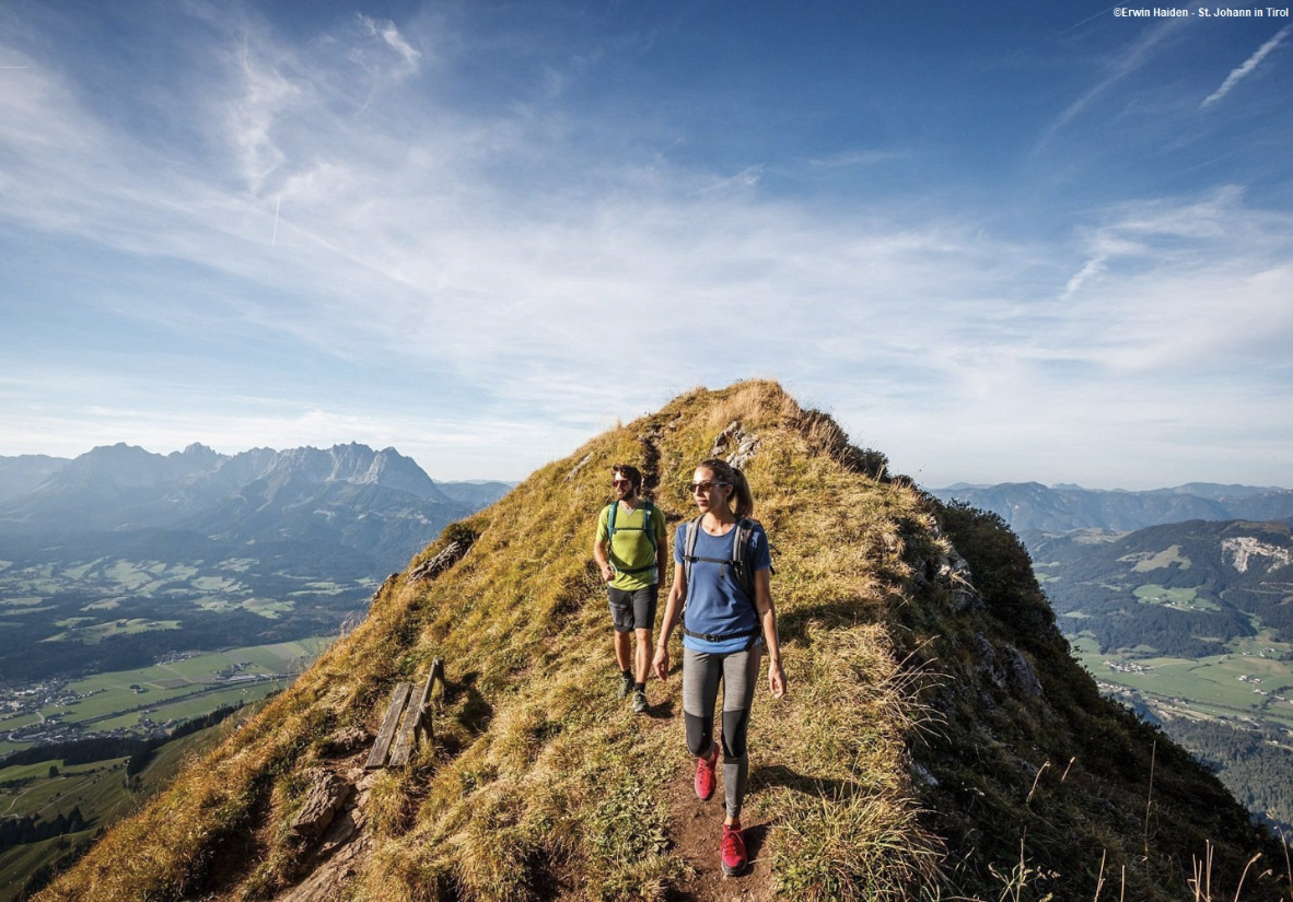 Wanderpfad zum Gipfel
