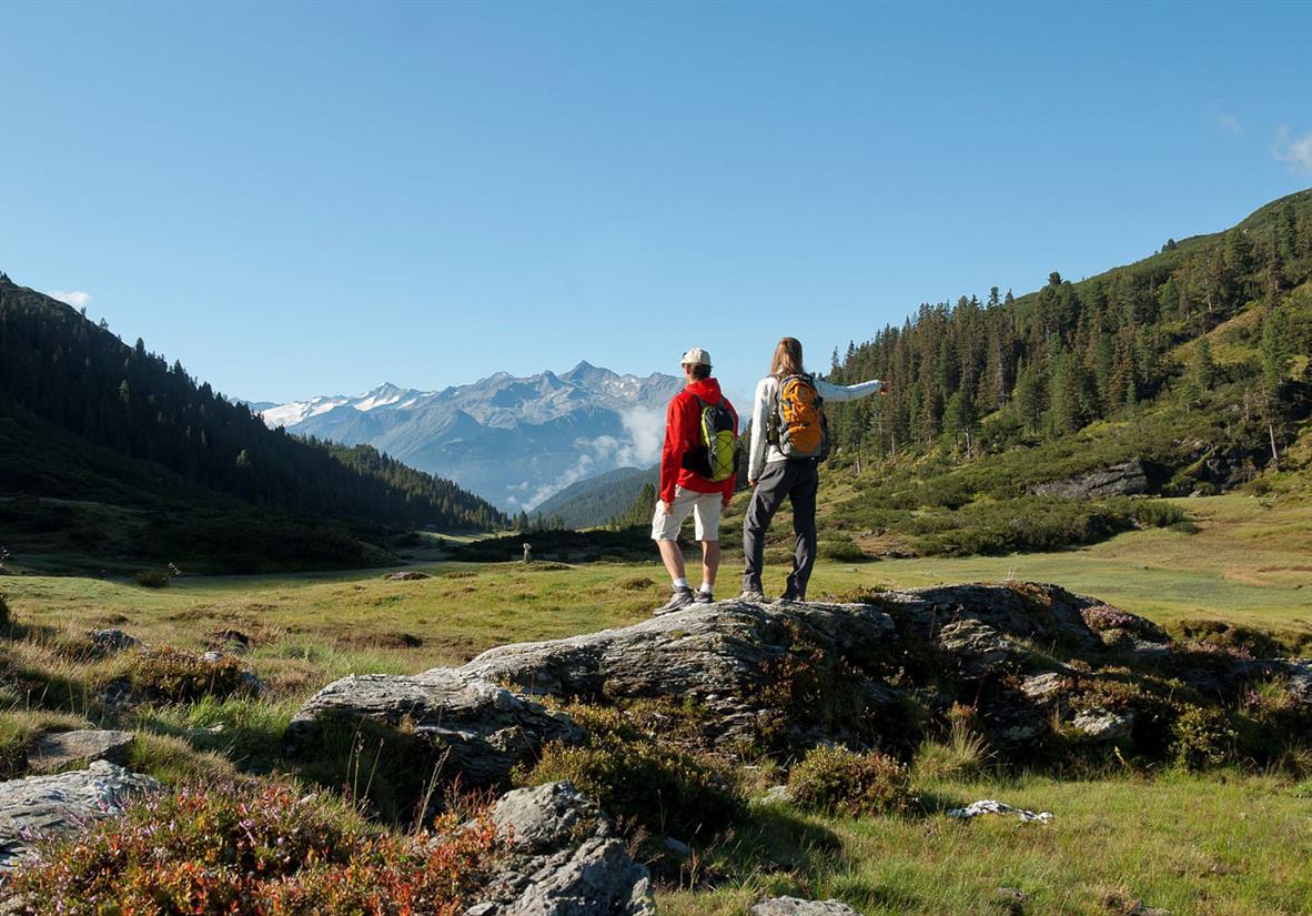 Grüne Almen in den Kitzbüheler Alpen ©Tropper Kurt