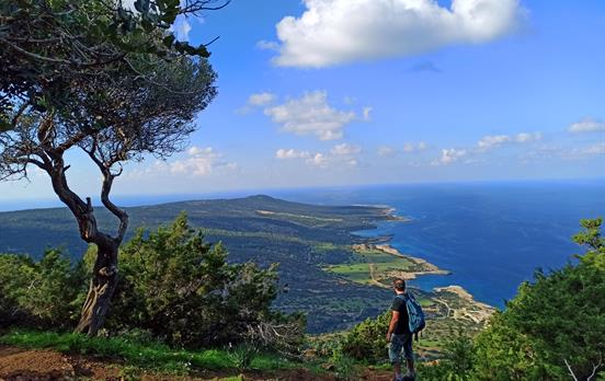Simply stupendous views on the Aphrodite Trail