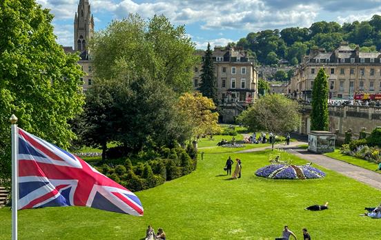 Green spaces in Bath