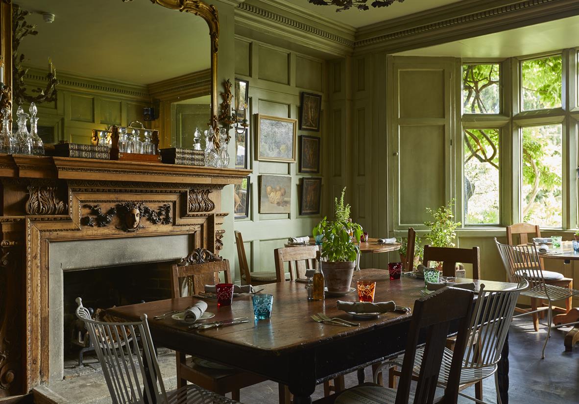 Dine in the PIG Hotel's in house restaurant