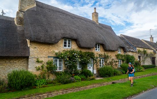 Thatched cottage in Minster Lovell