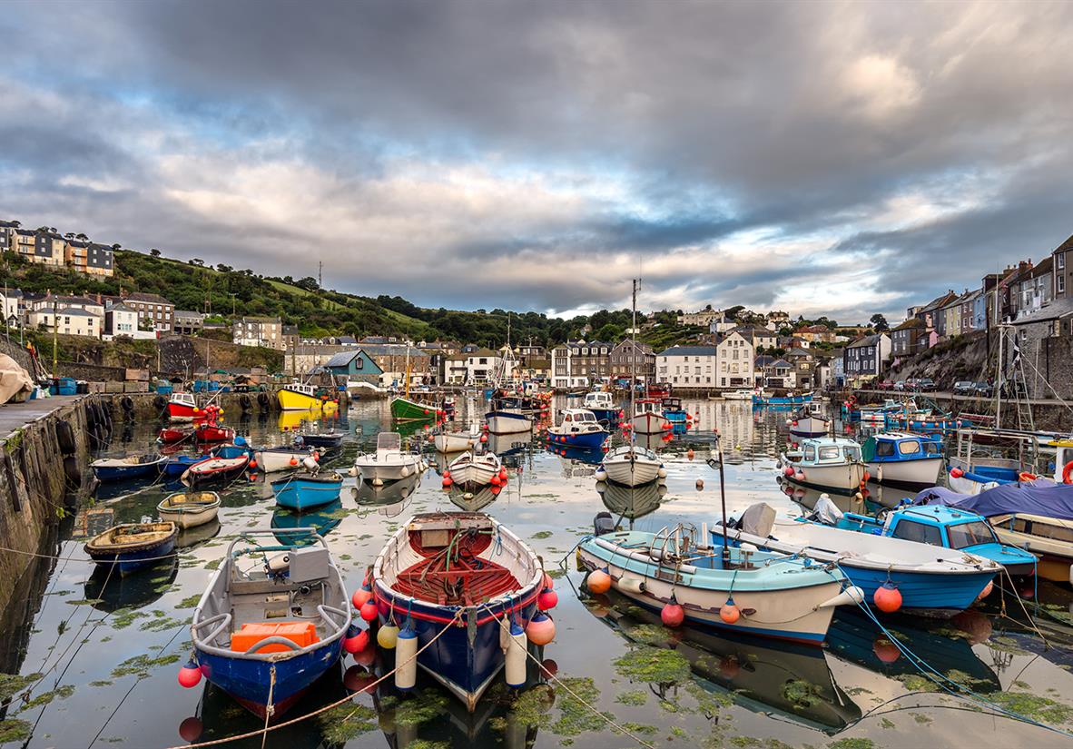 Der Hafen von Mevagissey