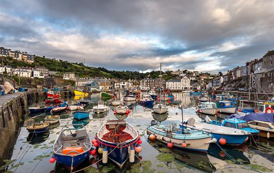 Der Hafen von Mevagissey