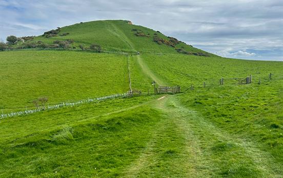 Inland trail paths