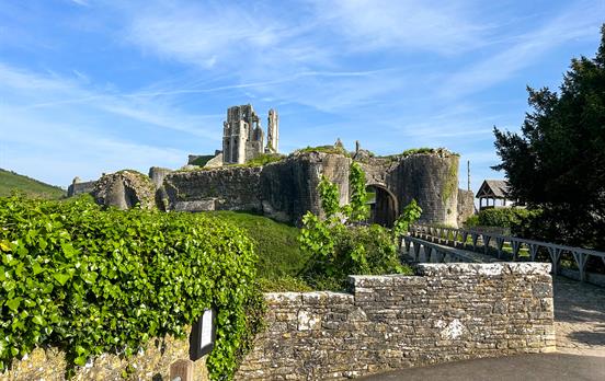 The amazing Corfe Castle