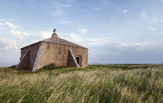 St. Aldhems head