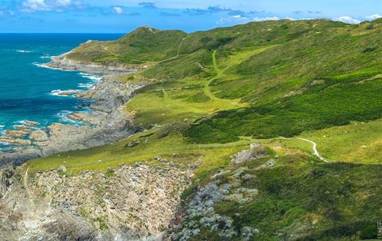 Der South West Coast Path in Devon
